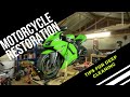 Motorcycle Restoration - Deep Clean - Kawasaki ZX6R P7F