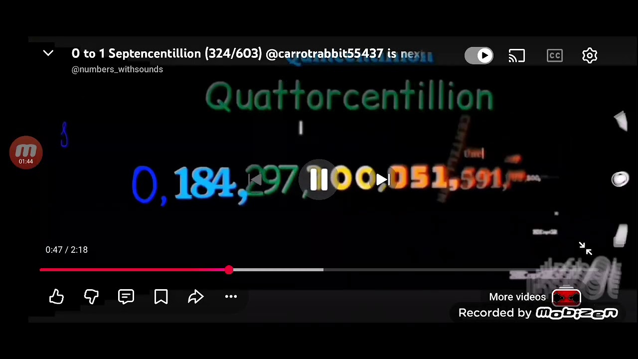 0 to septencentillon (edited)