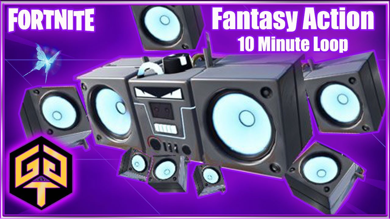 Fortnite Creative Fantasy Action Radio Device Music Track 10 Minute Loop OST Explore Soundtrack