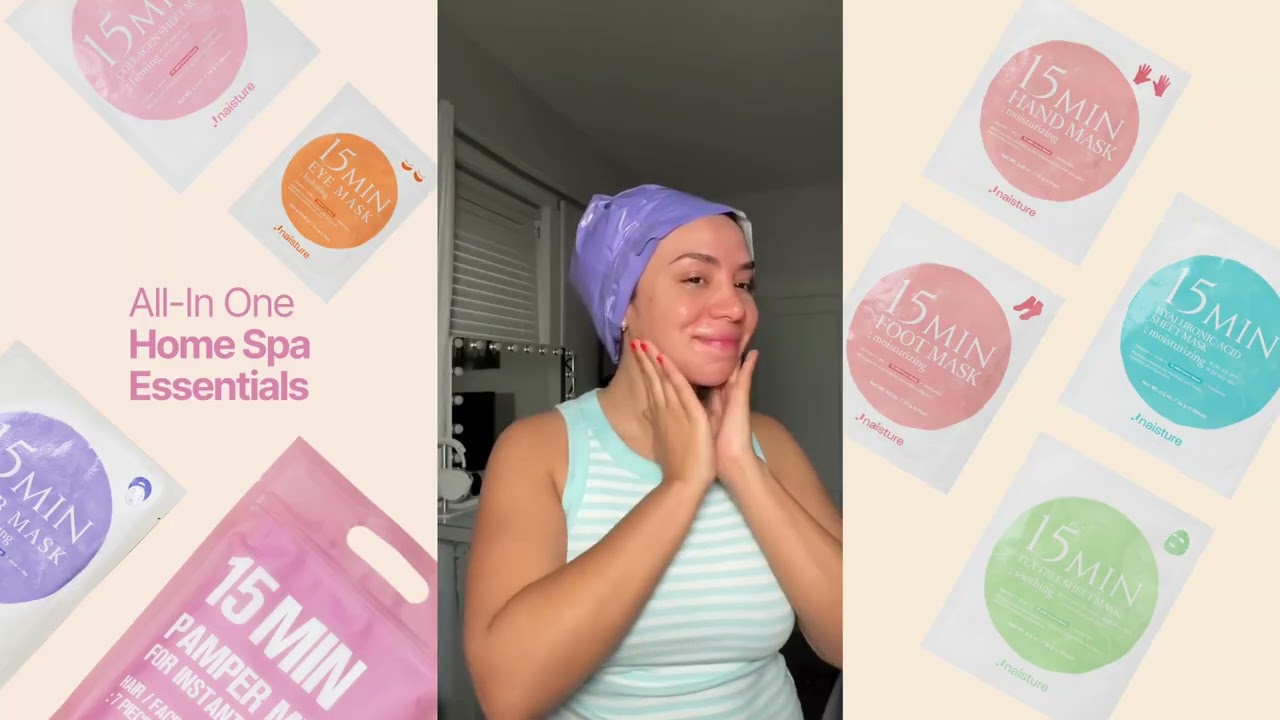 [Naisture Tutorial] How To Use 15 MIN Pamper Me Kit