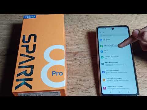 Bluetooth Reset setting Tecno spark 8 Pro phone, how to reset bluetooth network