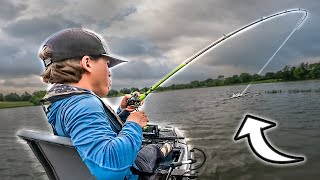 Uncut Kayak Fishing For AGGRESSIVE Bass! (Topwater Raw Footage)