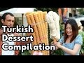 istanbul street food | turkish dessert compilation | turkey street food