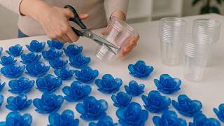 I Made Them In Just Minutes And Sold Them All! Diy Upcycling Idea With Plastic Cups. Tips & Tricks