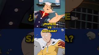 Who would win a fight between Popeye and Saitama? #shorts