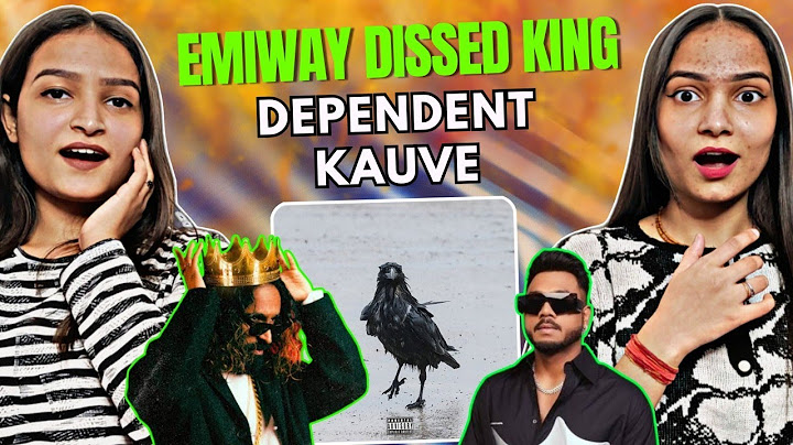 EMIWAY BANTAI - DEPENDENT KAUVE Reaction | Emiway Diss King | Reactions Hut