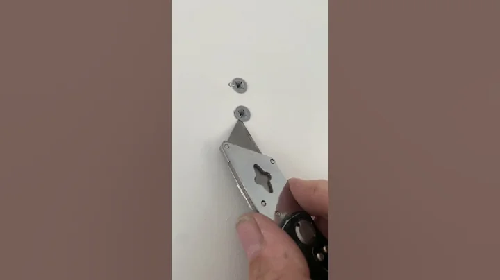 How to Remove Wall Plugs - The Easiest Way Ever!!