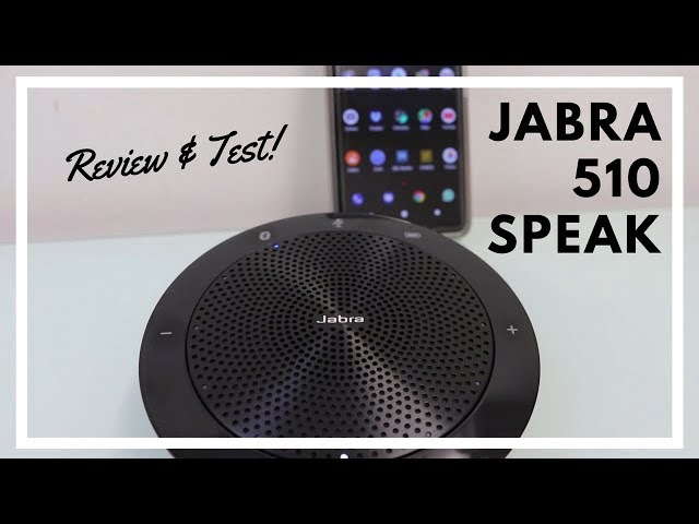 Jabra SPEAK 510 Hands-on Review + Skype TEST!