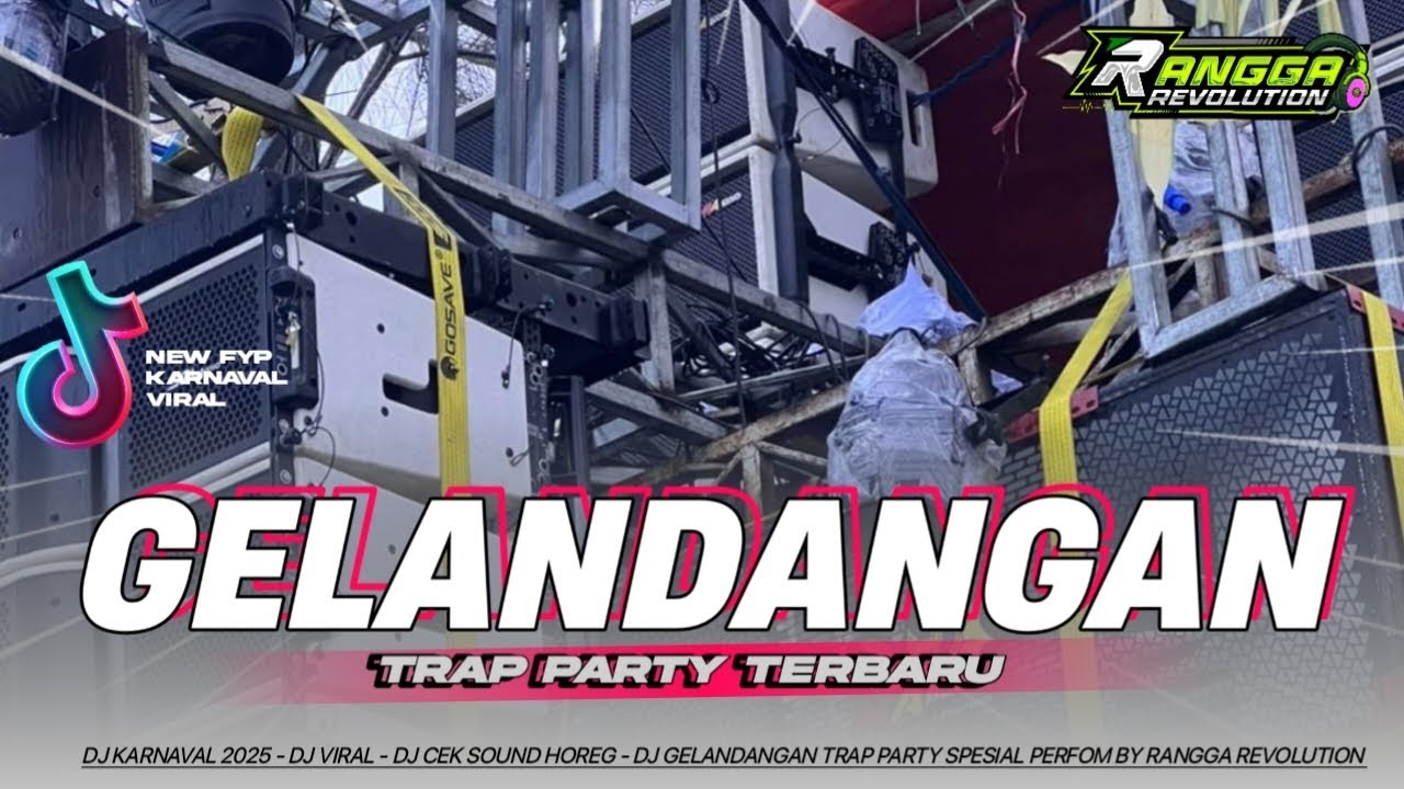 DJ GELANDANGAN TRAP PARTY BAS BLAYER - TERBARU VIRAL TIKTOK ‼️