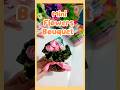 how to make miniature flower bouquet | The Cutest Birthday Surprise! 💐✨ #diy #bouquet