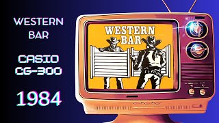 Western Bar – Casio's portable gem before the Game Boy 🤠🕹️