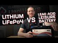 Why Lithium (LiFePO₄) Is the Best Leisure Battery for Your Van | Lithium vs Lead Acid Explained!