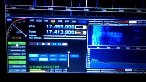 HDSDR with dongle rtl-sdr direct sampling mode