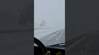 Сніжний шторм на I - 80 Iowa, USA 🇺🇸