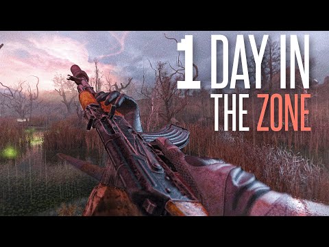 1 DAY IN THE CHERNOBYL EXCLUSION ZONE - S.T.A.L.K.E.R. GAMMA