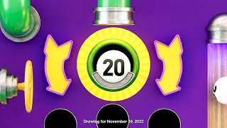 Tennessee Lottery DailyTennesseeJackpot 11/16/2022