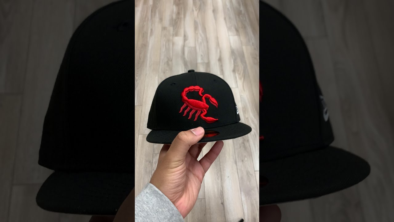 Scottsdale Scorpions 59Fifty New Era Fitted Hat Black Gray Under Brim