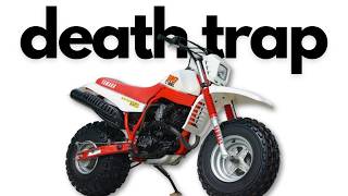 This Rare 1980s Big Wheel Dirt Bike is NOT What You Think | 1987 Yamaha BW350 First Impressions