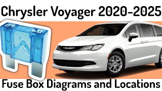 (2020-2025) Chrysler Voyager Fuse Box Diagrams and Fuse Panel Locations✅ (2020-2025) Chrysler Voyager Fuse Box Diagrams and Fuse Panel Locations✅