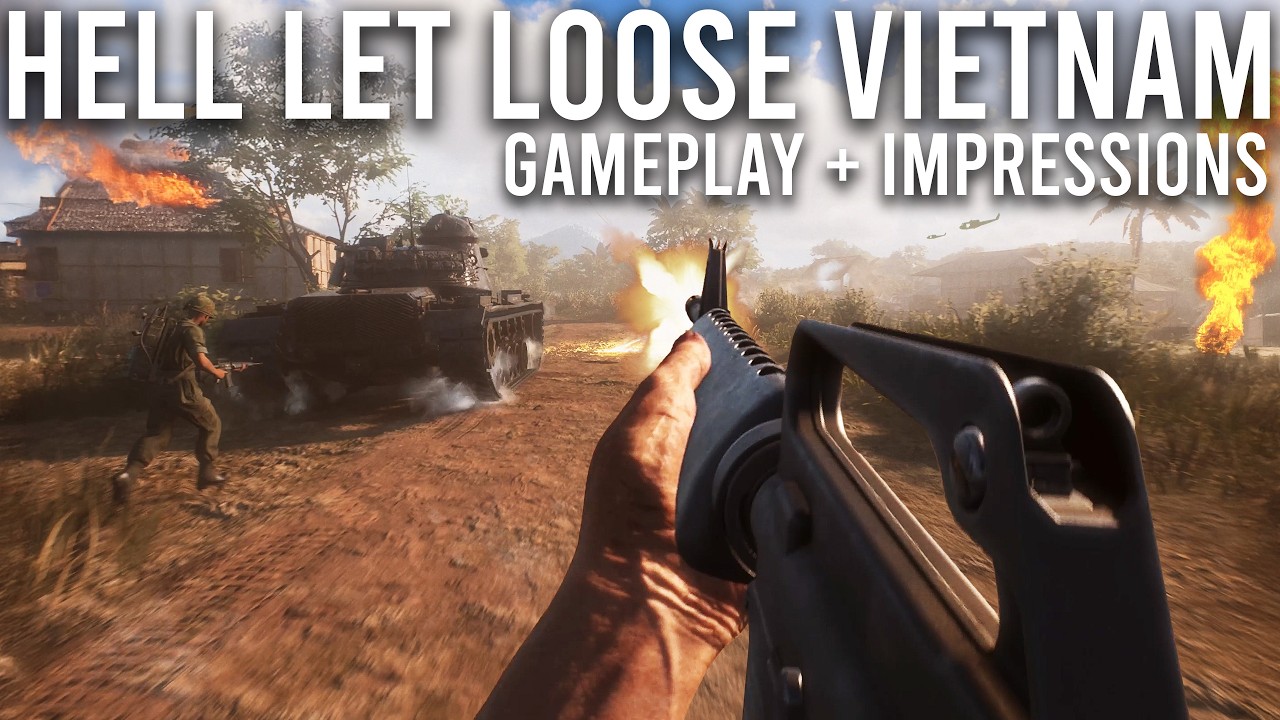 Hell Let Loose Vietnam Gameplay and Impressions...