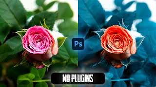 How to change color of 'Green to Blue' in PHOTOSHOP... screenshot 4