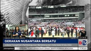 Hadiri Gerakan Nusantara Bersatu di GBK, Apa Saja Isi Pidato Jokowi?