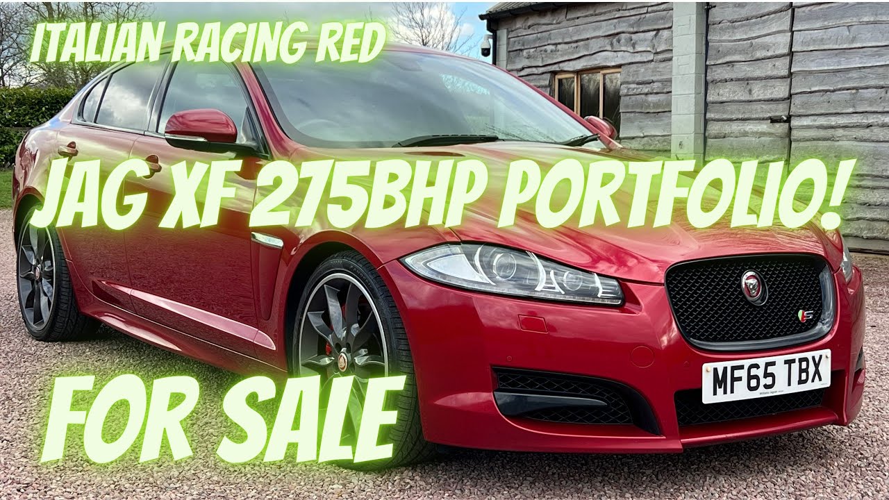 Italian Racing Red! Walk Through! For Sale! Jaguar XF 3.0d V6 S 275bhp Portfolio Auto! ‼️