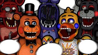 Bonnie And Foxy React To Ultimate Custom Night Voice Acting More U.c.n. Voices Revealed