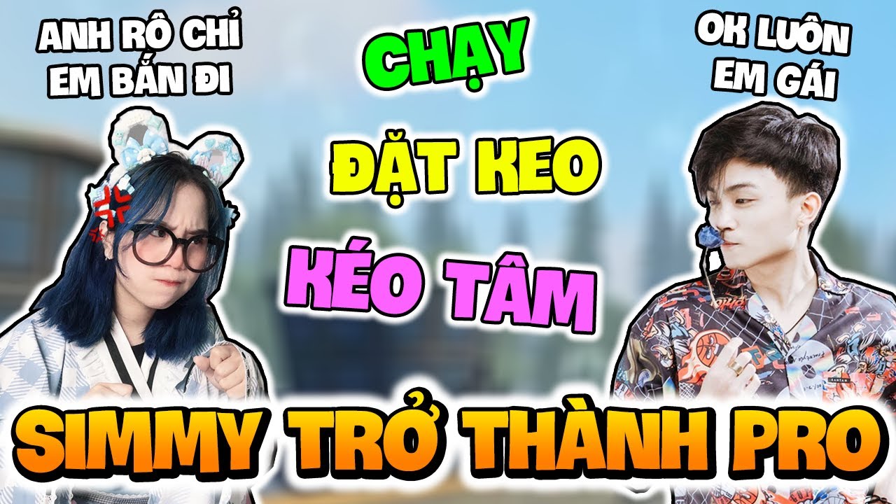 HR Siro biến Mèo Simmy trở thành PRO PLAYER trong FREE FIRE trong vòng 1 NỐT NHẠC