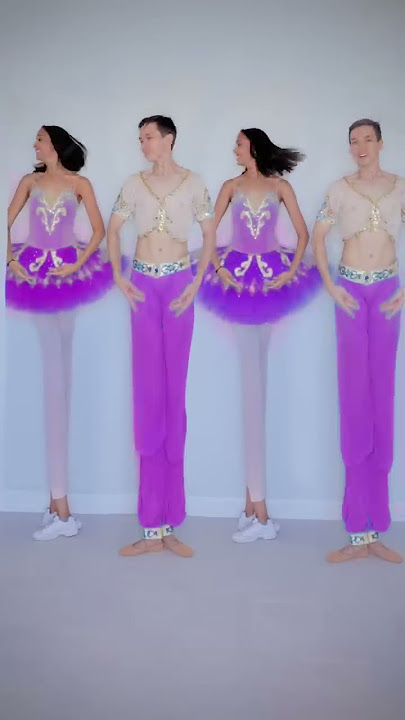 Recreando nuestro video más viral: versión ballet 🩰 #ballet #dance #tutu