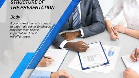 Presentation Structure