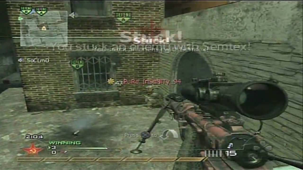 The_NigHThaWK : "Funny MW2 Clips 1" - [Sticky Grenades Kills ] : : MW2 - PS3 - Killcams