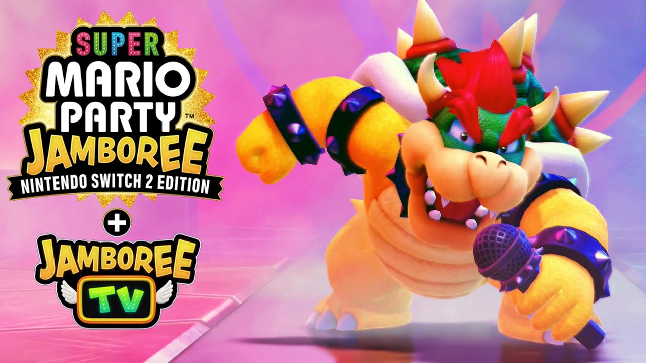 Super Mario Party Jamboree TV - Bowser Live Gameplay