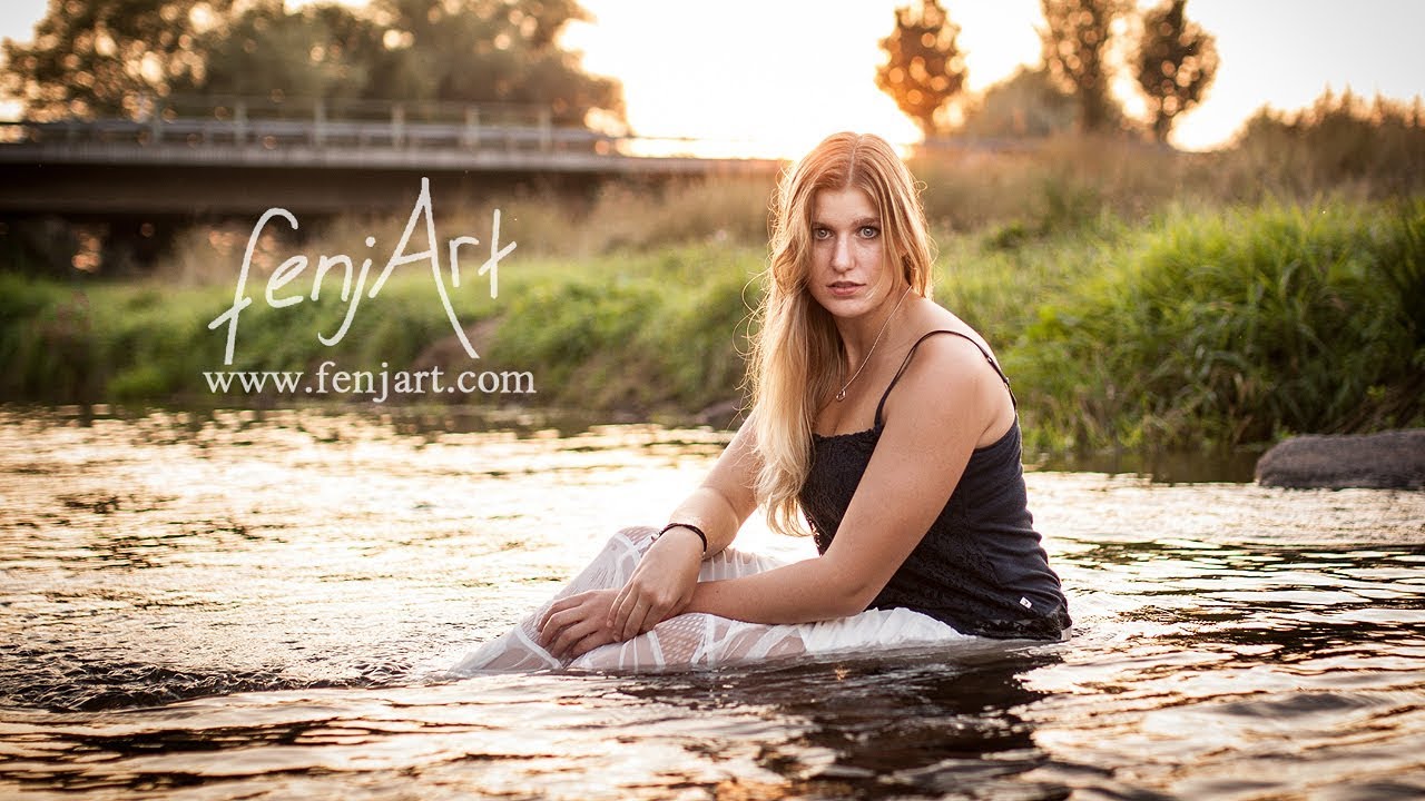 Model: Jeannine | Sommerliches Shooting an der Kahl in Alzenau | Making Of fenjArt [Peopleshooting]