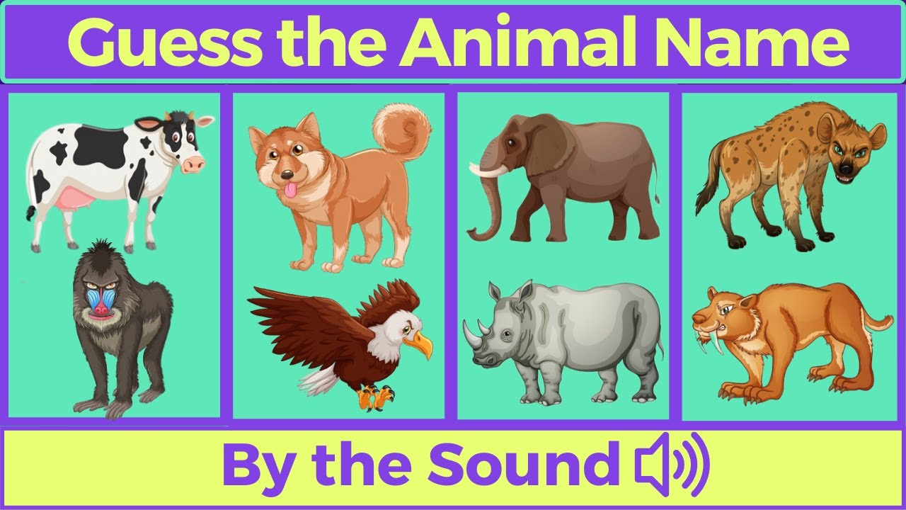 Roar, Chirp, or Moo? The Ultimate Animal Sound Quiz for Kids YouTube