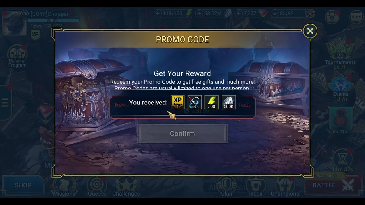 2025 07 18_新促銷碼[Promo code] [突襲暗影傳說][Raid Shadow Legends]