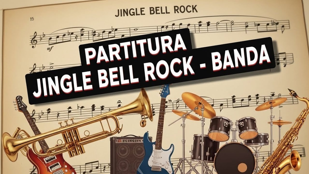 JINGLE BELLS ROCK - PARTITURA DE NATAL PARA BANDA! - YouTube