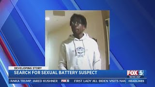 Search For Sexual Battery Suspect