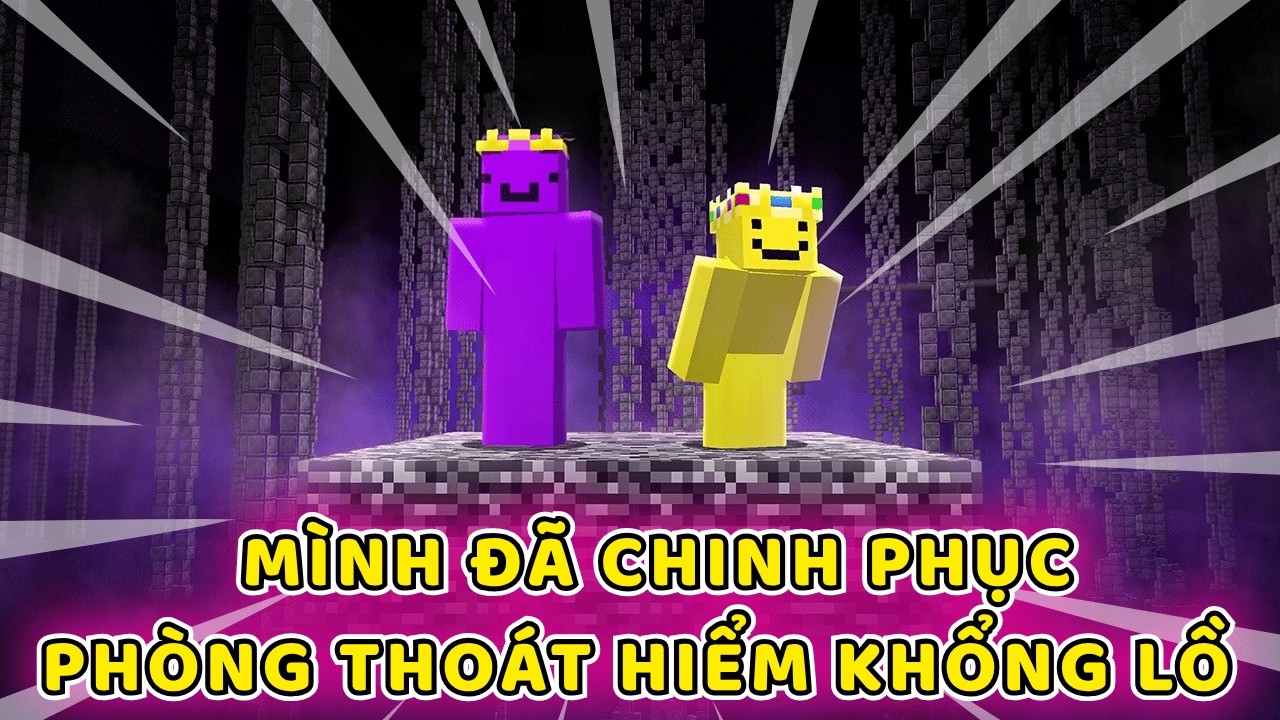 Tôi đã chinh phục Phòng Thoát Hiểm Khổng Lồ trong Minecraft | Original Creator : Wemmbu