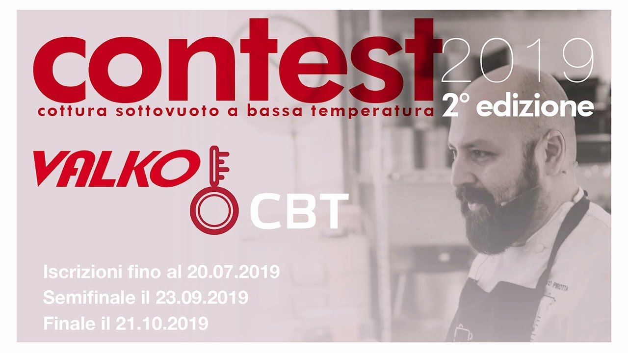 VALKOCBT CONTEST 2° edizione 2019 - Chef Marco Pirotta 