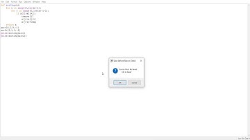 Python Sorting List With For Loop l Sort a list without using sort in Python
