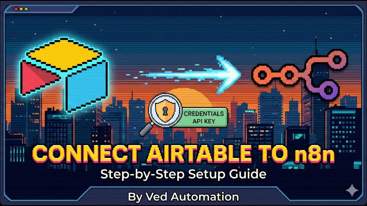How to Connect Airtable to n8n: Step-by-Step Setup Guide - YouTube
