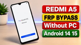 Redmi A5 FRP Bypass 2026 😱 | Google Account Remove Without PC | 100% Working