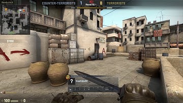 CS:GO - This kid literally only ninjas... 1v5 ninja defuse...