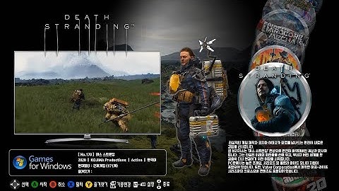 데스 스트랜딩 미디어 (어트랙트모드 CSOne 테마용) / Death Strending Media ( for Attract-Mode CSOne Thema)