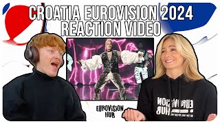 Croatia | Eurovision 2024 Reaction | Baby Lasagna - Rim Tim Tagi Dim | Eurovision Hub