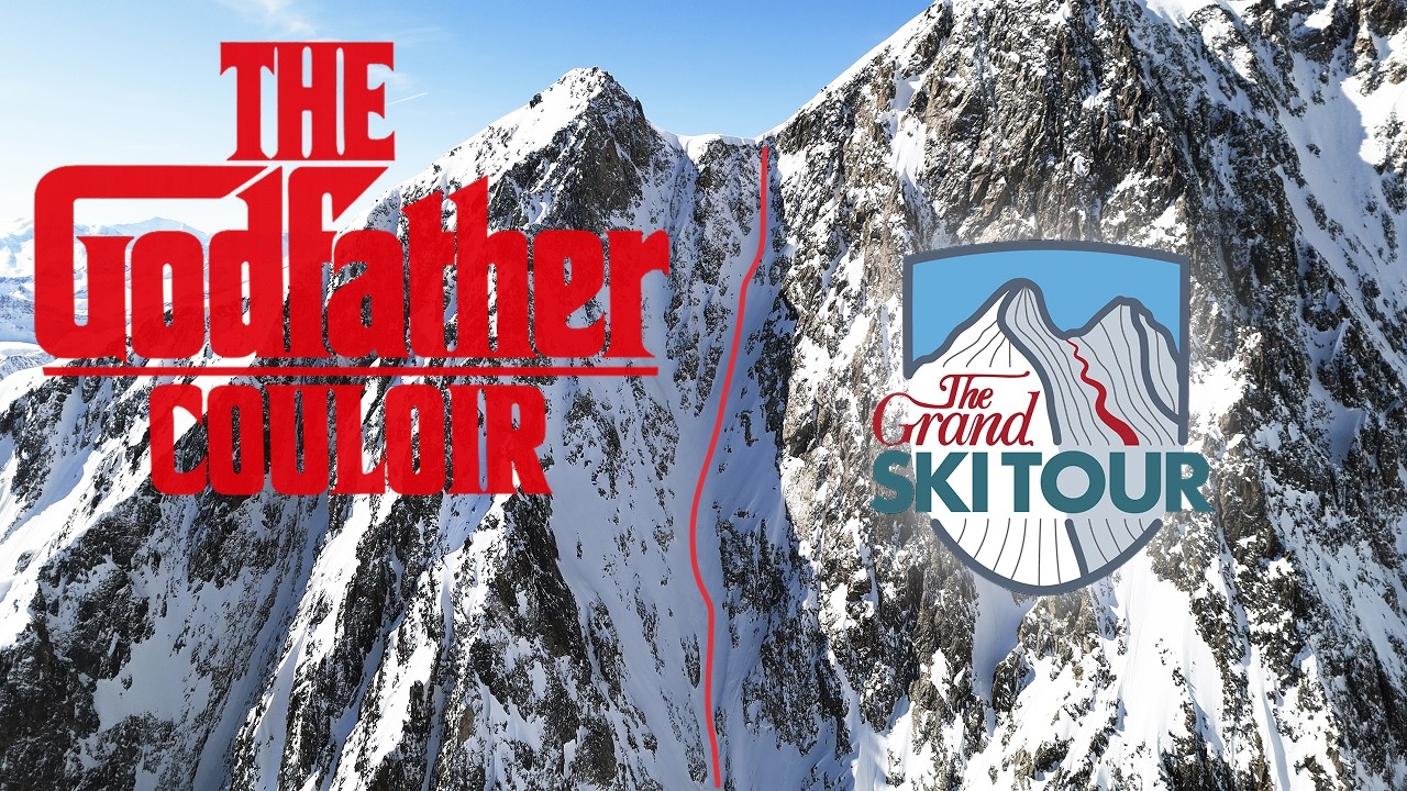 Ep.4 The Bonatti Couloir, Petit Mont Blanc// THE GRAND SKI TOUR // DAVE SEARLE