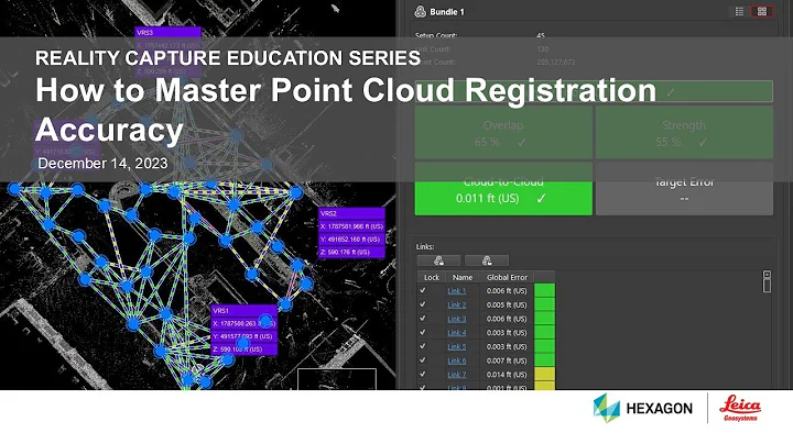 Webinar: How to Master Point Cloud Registration Accuracy