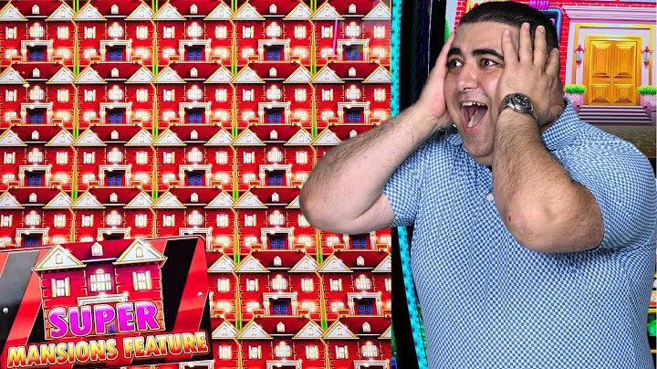 INSANE SUPER MANSION BONUS Awarded MEGA JACKPOT HANDPAY HIT! 😱🔥