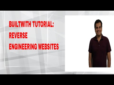 Builtwith tutorial:Reverse Engineering websites (2019)
